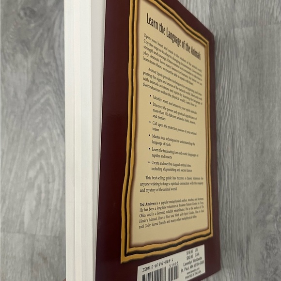 Animal Speak by Ted Andrews - Spiritual Guide NEW Paperback Shamanism New Age - Picture 2 of 3